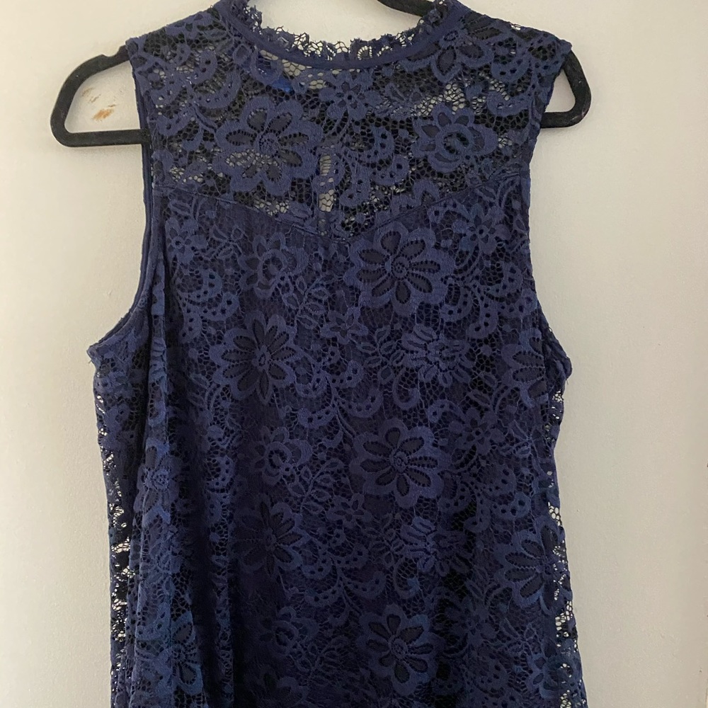Lacy tank top